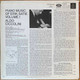 Actual image of the back cover of Erik Satie, Aldo Ciccolini's Piano Music Of Erik Satie, Vol. 1 second hand vinyl record taken in our record shop