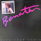 Actual image of the vinyl record album artwork of Pat Benatar's Live From Earth LP - taken in our Melbourne record store