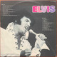 Actual image of the back cover of Elvis Presley's Elvis second hand vinyl record taken in our Melbourne record shop
