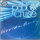 Actual image of the vinyl record album artwork of Pablo Cruise's Worlds Away LP - taken in our Melbourne record store