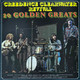 Actual image of the vinyl record album artwork of Creedence Clearwater Revival's 20 Golden Greats LP - taken in our Melbourne record store