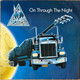 Actual image of the vinyl record album artwork of Def Leppard's On Through The Night LP - taken in our Melbourne record store