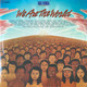 Actual image of the vinyl record album artwork of USA For Africa's We Are The World LP - taken in our Melbourne record store