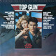 Actual image of the vinyl record album artwork of Various's Top Gun (Original Motion Picture Soundtrack) LP - taken in our Melbourne record store