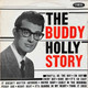 Actual image of the vinyl record album artwork of Buddy Holly's The Buddy Holly Story LP - taken in our Melbourne record store