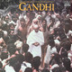 Actual image of the vinyl record album artwork of Ravi Shankar, George Fenton's Gandhi - Music From The Original Motion Picture Soundtrack LP - taken in our Melbourne record store