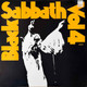 Actual image of the back cover of Black Sabbath's Black Sabbath Vol 4 second hand vinyl record taken in our Melbourne record shop
