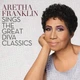 Aretha Franklin - Sings The Great Diva Classics Vinyl Record Album Art