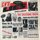 Actual image of the vinyl record album artwork of Guns N' Roses's G N' R Lies LP - taken in our Melbourne record store