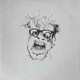 Actual image of the vinyl record album artwork of Daudi Matsiko's An Introduction To Failure LP - taken in our Melbourne record store