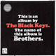 The Black Keys - Brothers Vinyl Record Album Art