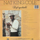 Actual image of the back cover of Nat King Cole's Unforgettable second hand vinyl record taken in our Melbourne record shop