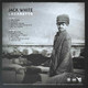 Actual image of the back cover of Jack White's Lazaretto second hand vinyl record taken in our Melbourne record shop