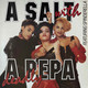 Actual image of the vinyl record album artwork of Salt 'N' Pepa's A Salt With A Deadly Pepa LP - taken in our Melbourne record store