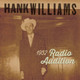 Hank Williams - 1952 Radio Audition Vinyl Record Album Art