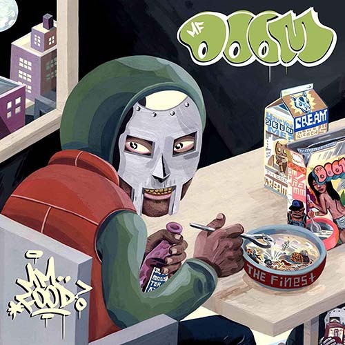 Picture of the MF Doom MM.. Food record that links to the Hip Hop & RnB section of the Funky Duck Vinyl record store