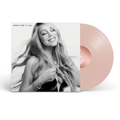 Mariah Carey - Here For It All (LP) - Blush Pink Vinyl Record