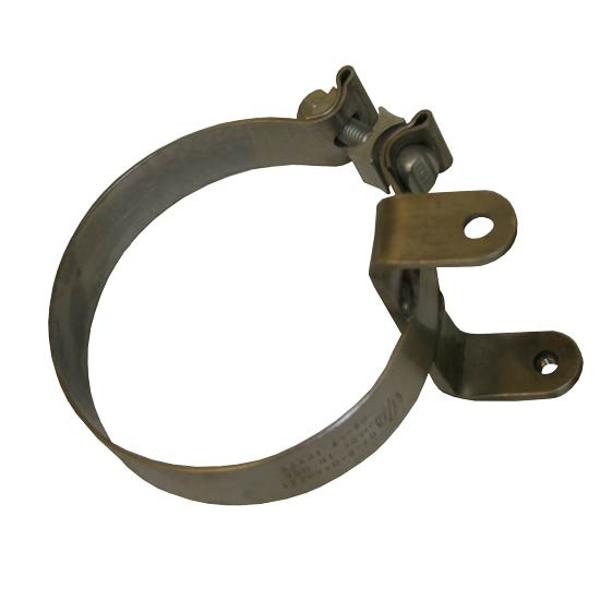 TPHD 5 Inch Upper Stack Clamp, Driver Side Replaces M16-1005 For Kenworth T600, T800 & W900 AeroCab