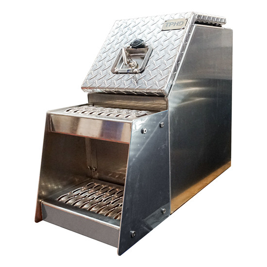 TPHD 25 X 28 X 12 Inch Aluminum Step Box