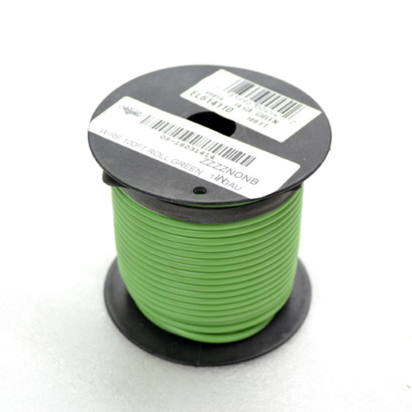 TPHD 14 Gauge Green Electrical Wire 100 Foot Roll