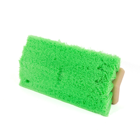 10 Inch Green Bi- Level All Purpose Wash Brush