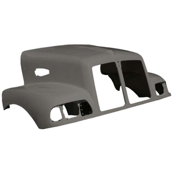 TPHD Fiberglass Hood Shell Replaces K1461193, L296041, RF126000531 For Kenworth T300 1994-2008