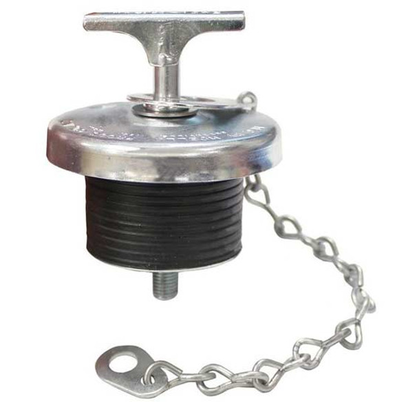TPHD 1.875 Inch Oil Filler Cap With Chain For CAT