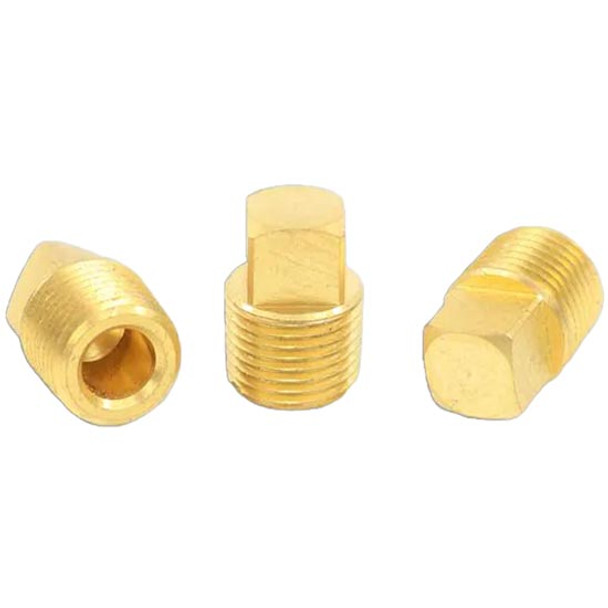 TPHD 1/8 Inch Brass Square Head Plug