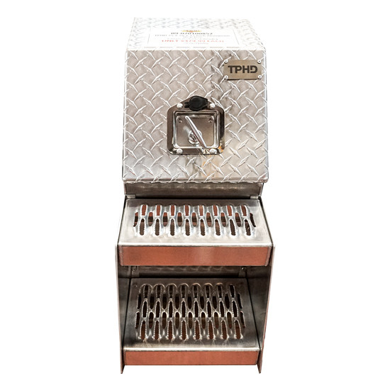 TPHD 25 X 28 X 12 Inch Aluminum Step Box