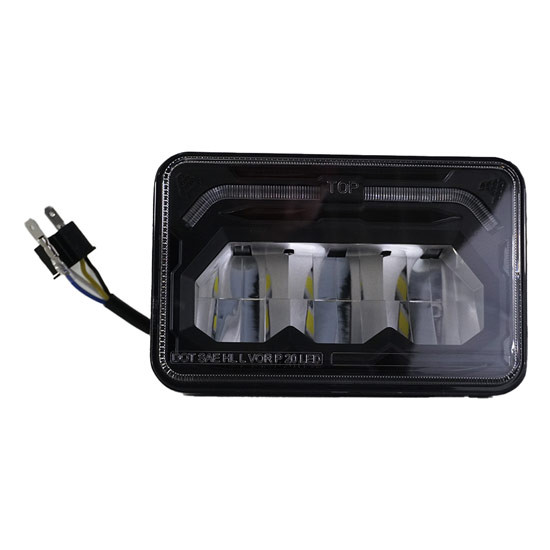 TPHD 4 X 6 Inch Lo Beam LED Headlight W/ Aluminum Housing