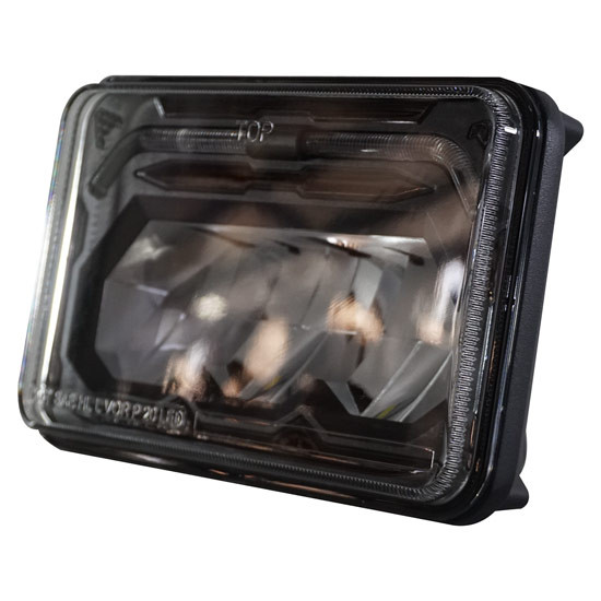 TPHD 4 X 6 Inch Lo Beam LED Headlight W/ Aluminum Housing