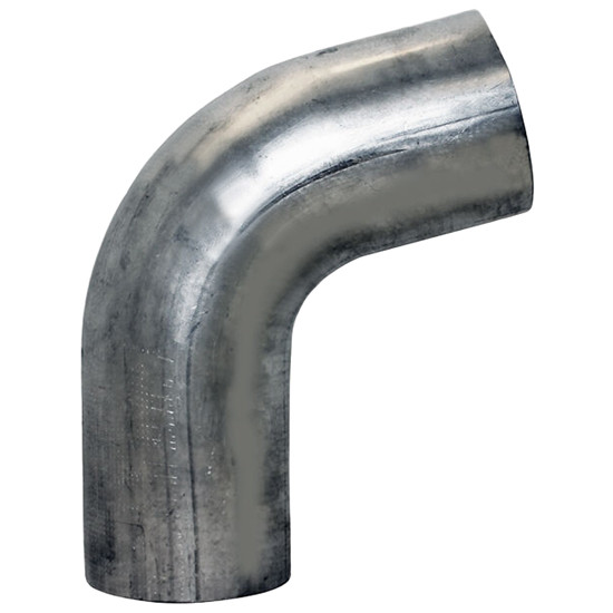 TPHD Aluminized Steel 74 Degree Exhaust Elbow 4 OD / OD - 25165770 For Mack
