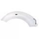 White Passenger Side Fiberglass Hood Fender Assembly 75 Inch Length X 21 1/2 Inch Width X 25 1/2 Inch Height  For Kenworth