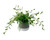 Artificial greenery, soft and flowing