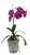 Faux purple orchid arrangement