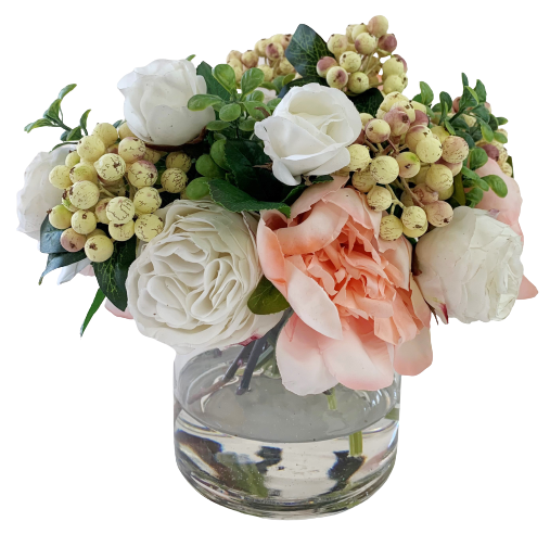 Peony and Rose Cabbage Garden