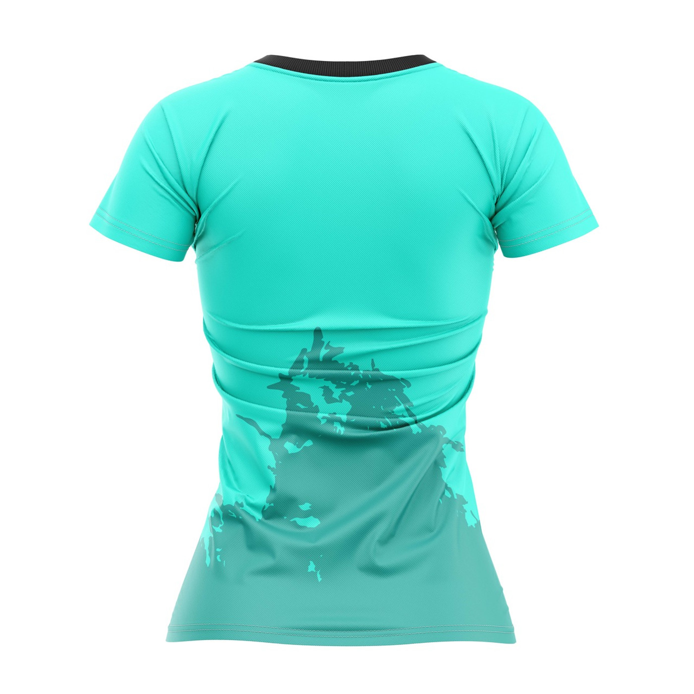 AquaPulse Women’s Compression Shirt Back