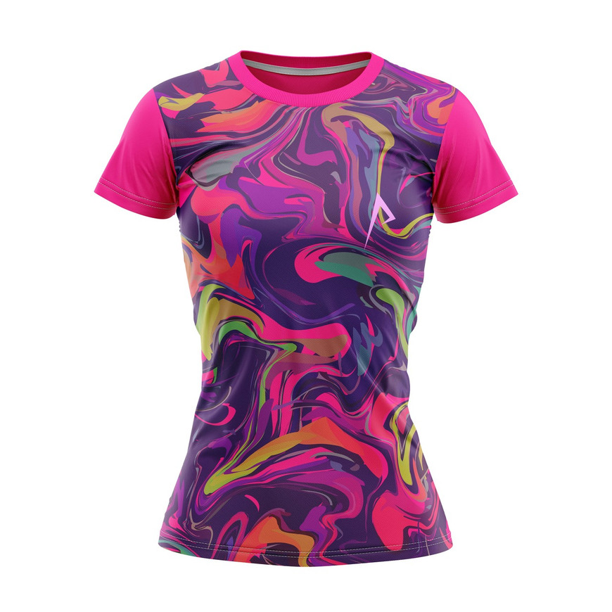 NeonSplash Women’s Compression Shirt