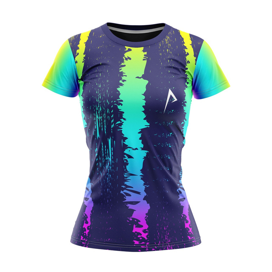 NeonGlow Women’s Compression Shirt