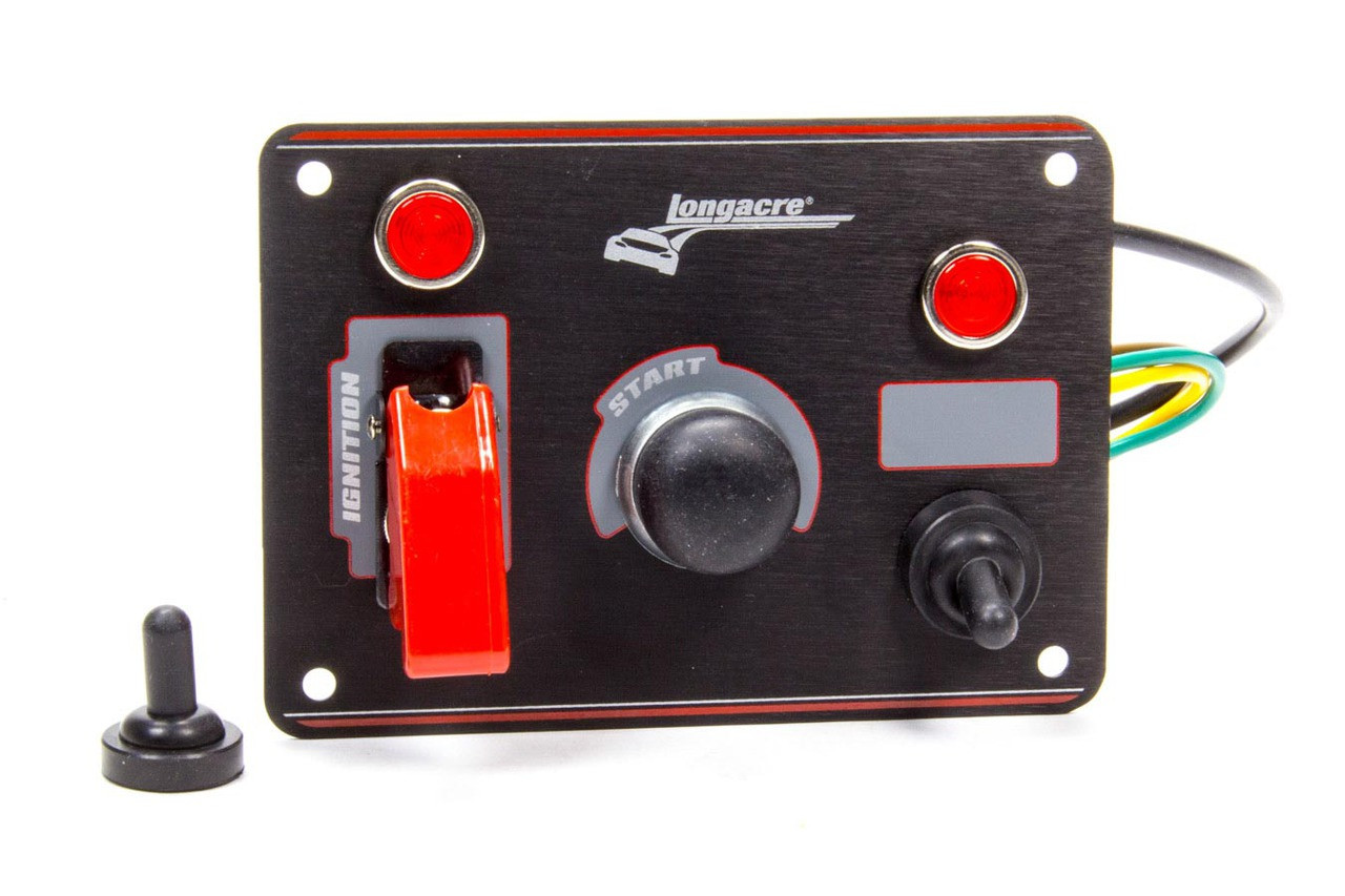 Longacre Flip-up Start Ignition panel w/ acc  pilot lights LON52-44866  Reliable Welding  Speed On-Line Store