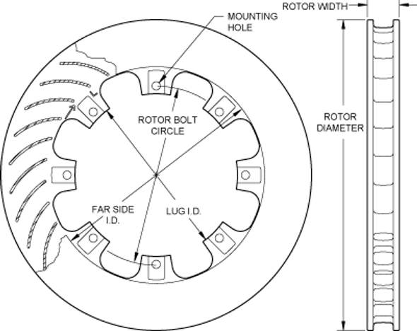 Wilwood Brake Rotors - WIL160-