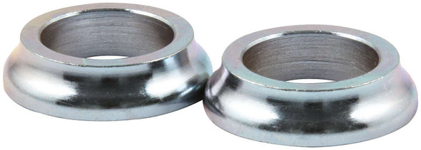 ALLSTAR 18580 Tapered Spacer, 5/8 in ID, 1/4 in Thick, Steel, Zinc Pair