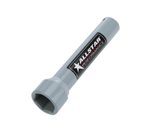 ALLSTAR PERFORMANCE 10234 Lug Nut Socket, Pit Socket, 3/8 in Drive, 6 in Long, Steel, Gray, 1 in Lug Nuts