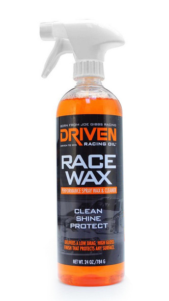 DRIVEN RACING OIL Spray Wax, Race Wax, 24 oz Spray Bottle Bottle