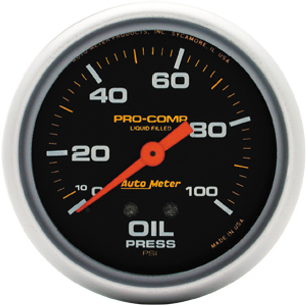 Autometer Liquid Filled Oil Pressure -ATM5421 2-5/8"