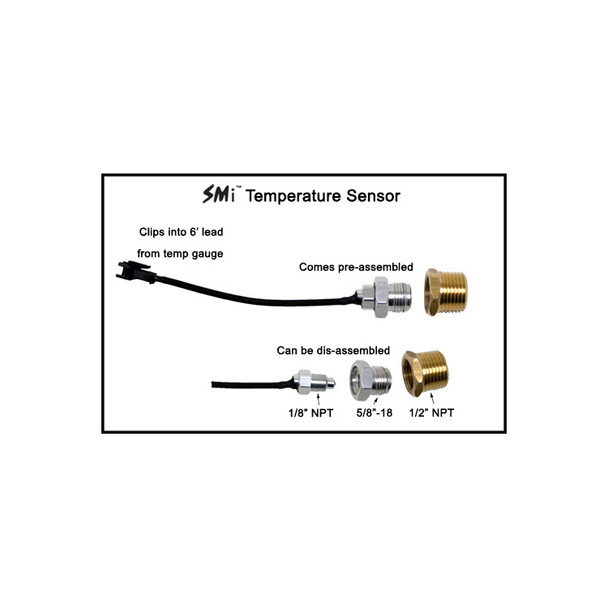 Longacre 52-43520 SMI Pressure Sensor 0-100 PSI (w/out QD Lead)