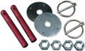 Allstar 18480 Aluminum Hood Pin Kit 3/8