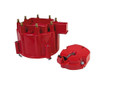 MSD Distributor Cap AND Rotor; GM HEI DIST., RED MSD8416