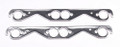 Patriot Exhaust 66011 Exhaust Manifold / Header Gasket, Seal-4-Good, 1.500 in Round Port, Multi-layered Aluminum, Small Block Chevy, Pair