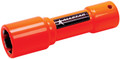  ALLSTAR PERFORMANCE 10239 Lug Nut Socket, Pit Socket, 1/2 in Drive, 5 in Long, Steel, Orange, 1 in Lug Nuts